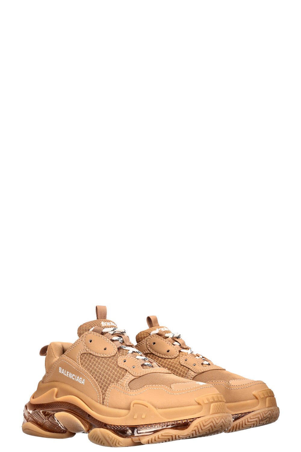 Baskets BALENCIAGA Triple S Beige REAWAKE