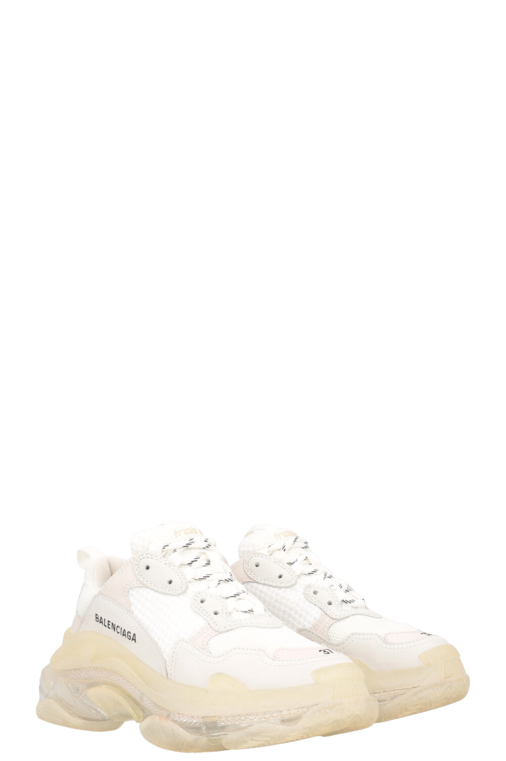 Balenciaga white triple hotsell