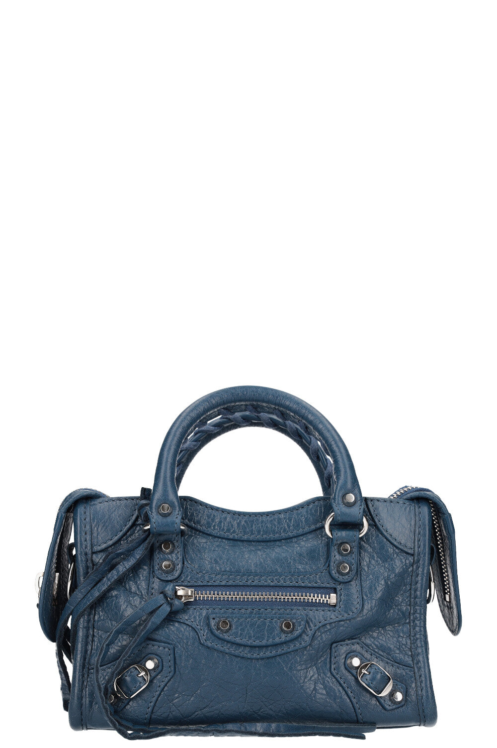BALENCIAGA City Bag Nano Blue REAWAKE