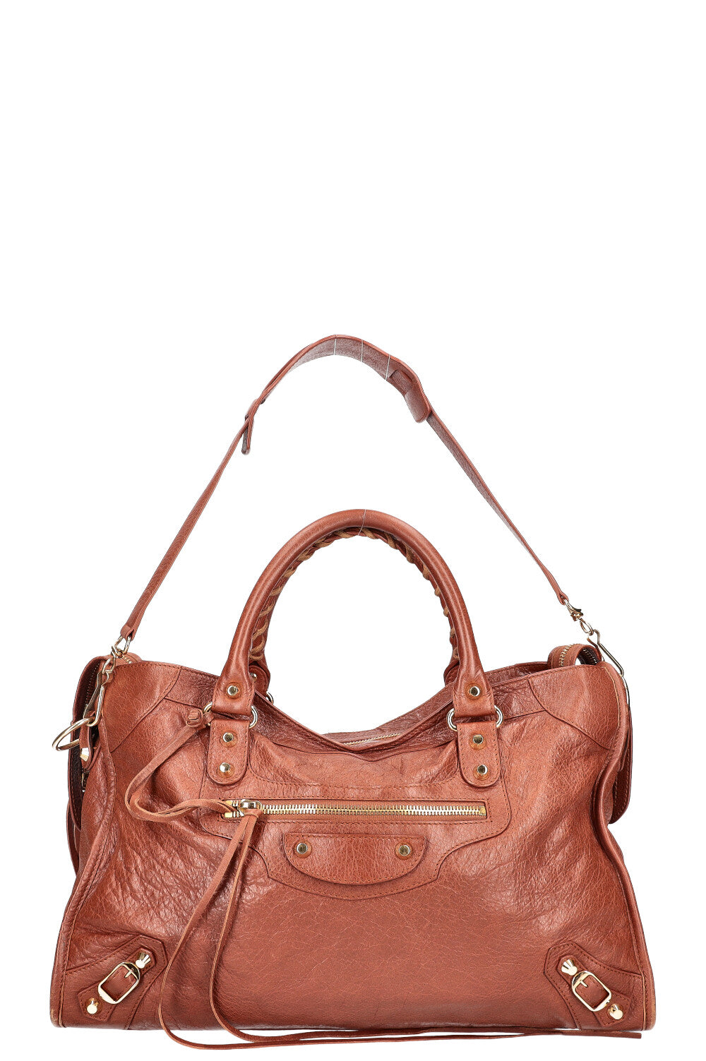 BALENCIAGA Classic City Bag Brown – REAWAKE