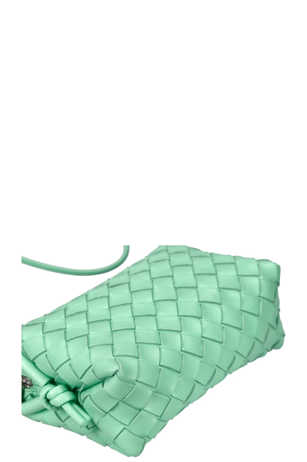 BOTTEGA VENETA Sac pour appareil photo Mini Loop Menthe