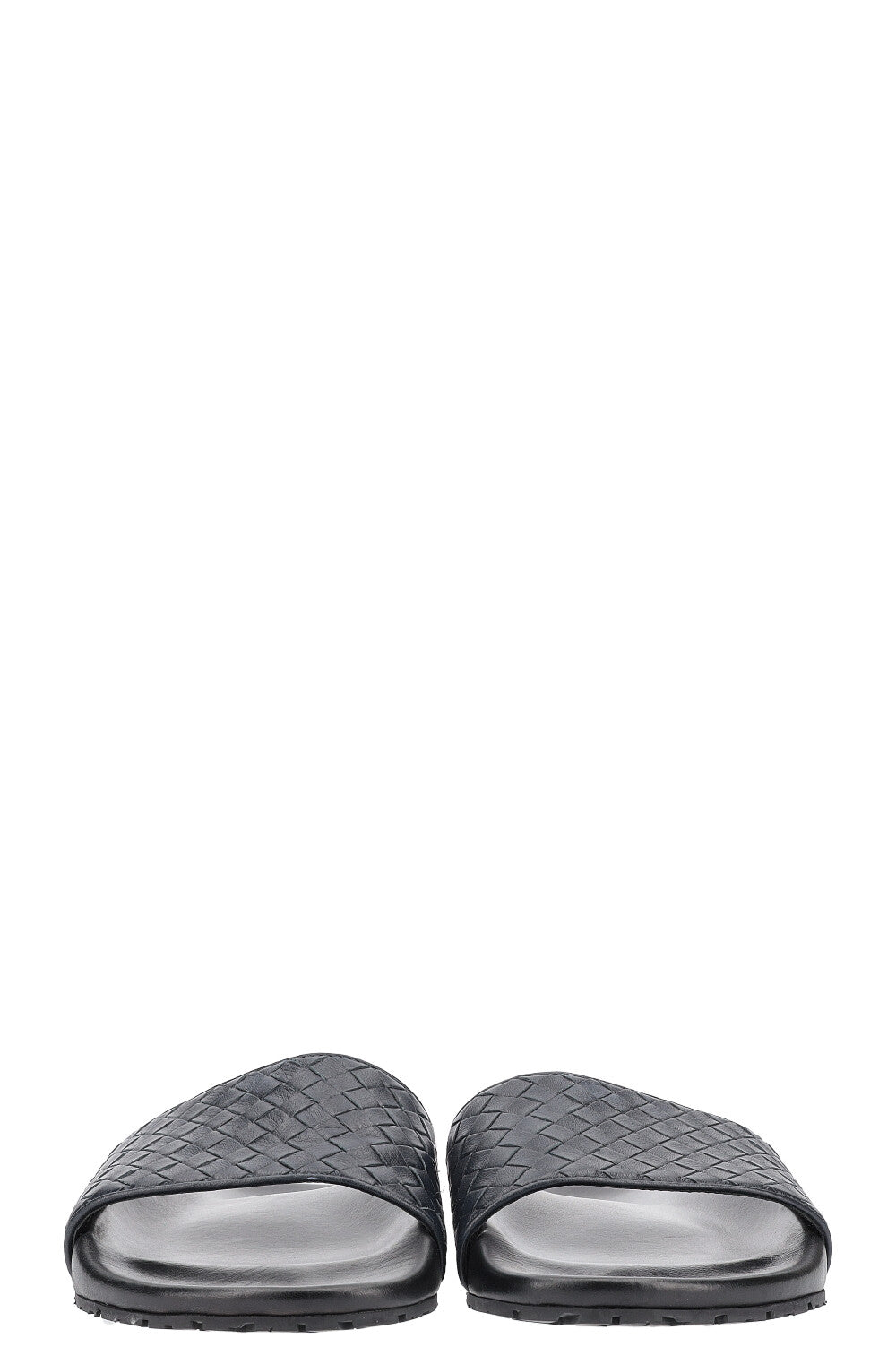 BOTTEGA VENETA Intrecciato Flats Black