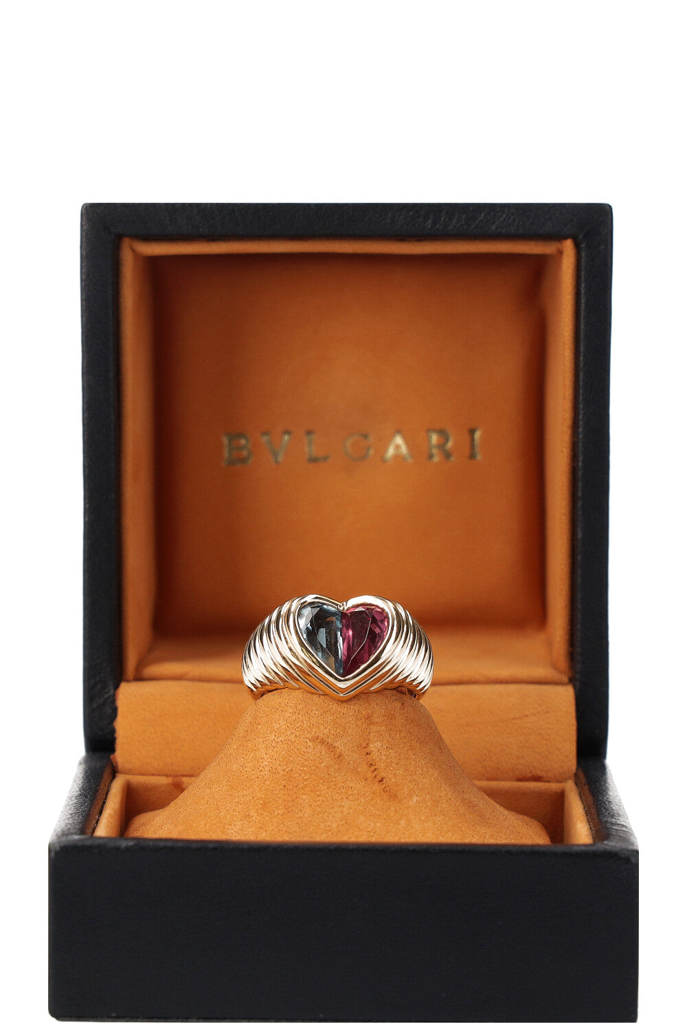 BULGARI Doppio Heart Ring REAWAKE