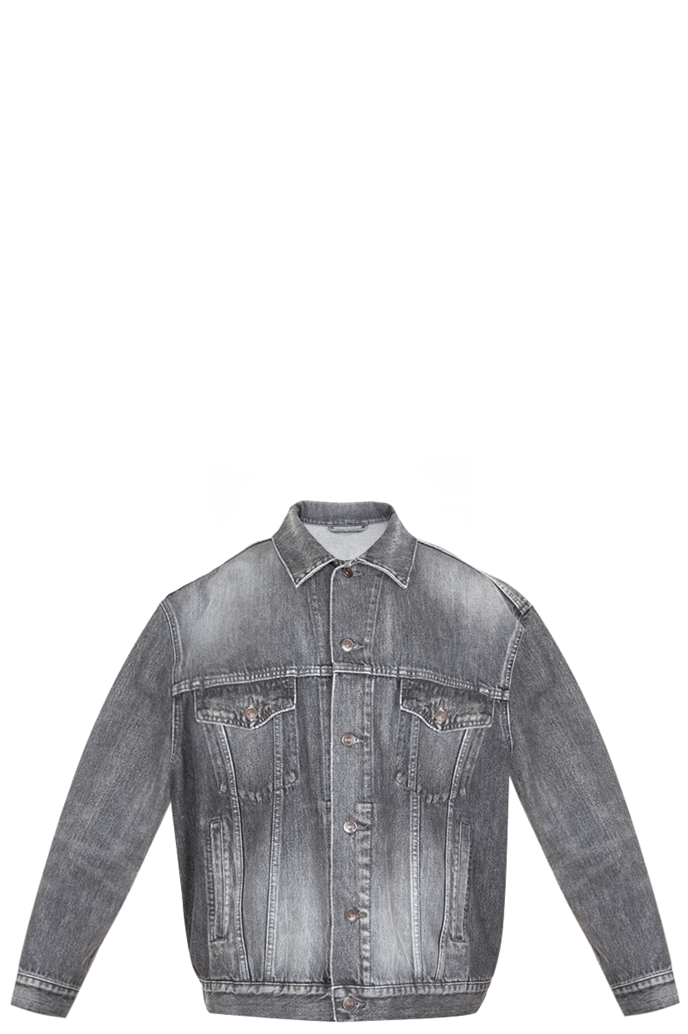 Balenciaga oversized denim jacket clearance