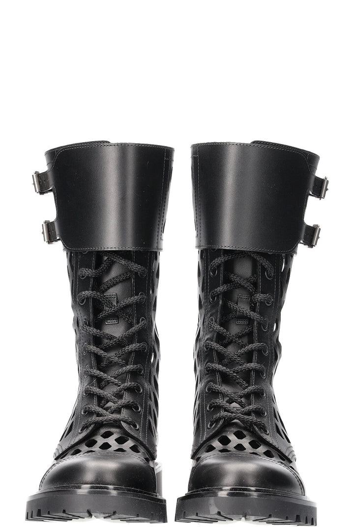 CHRISTIAN DIOR Bottes de combat D-Trap Noir