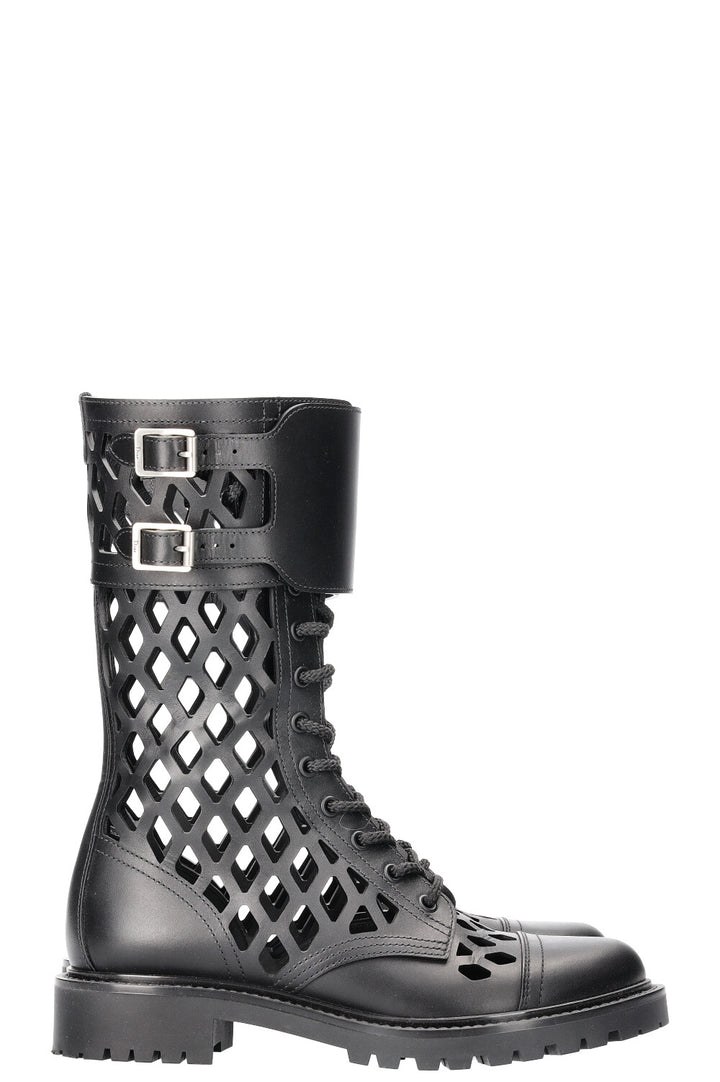 CHRISTIAN DIOR Bottes de combat D-Trap Noir