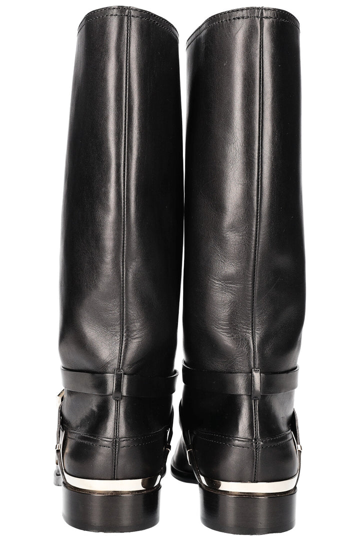 CHRISTIAN DIOR Bottes Équestres Noir