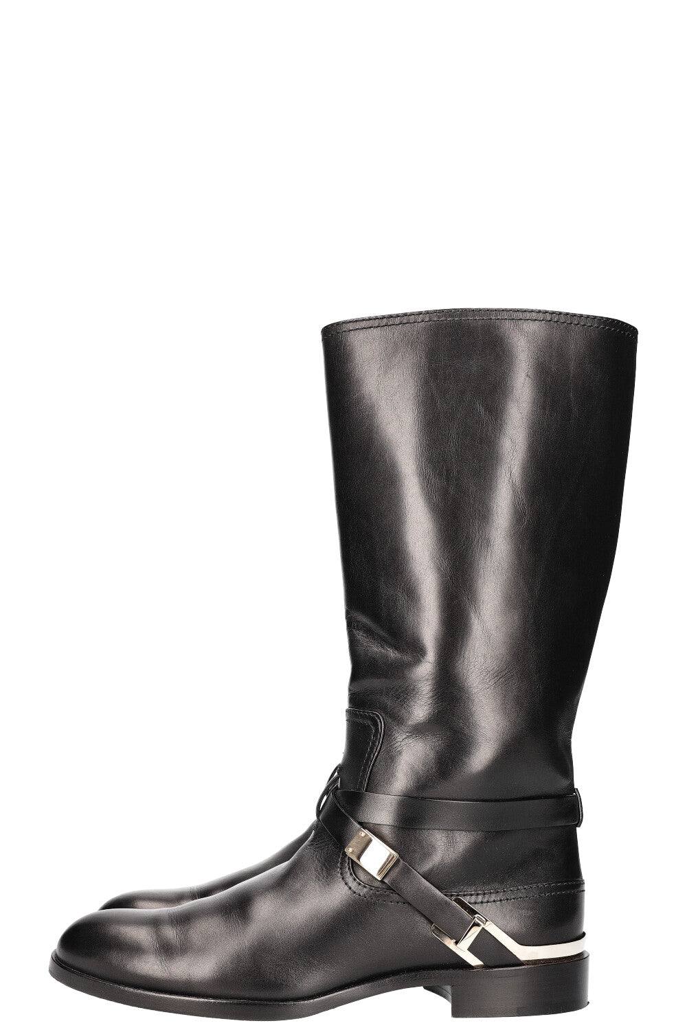 CHRISTIAN DIOR Bottes Équestres Noir