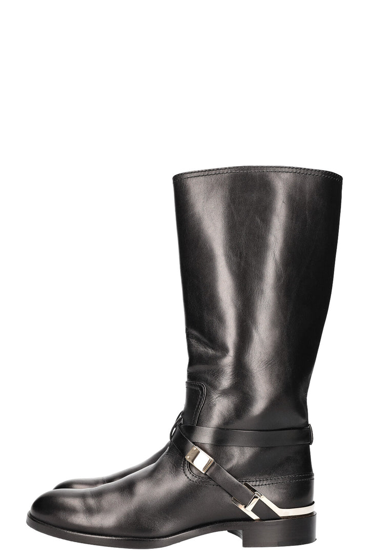 CHRISTIAN DIOR Bottes Équestres Noir
