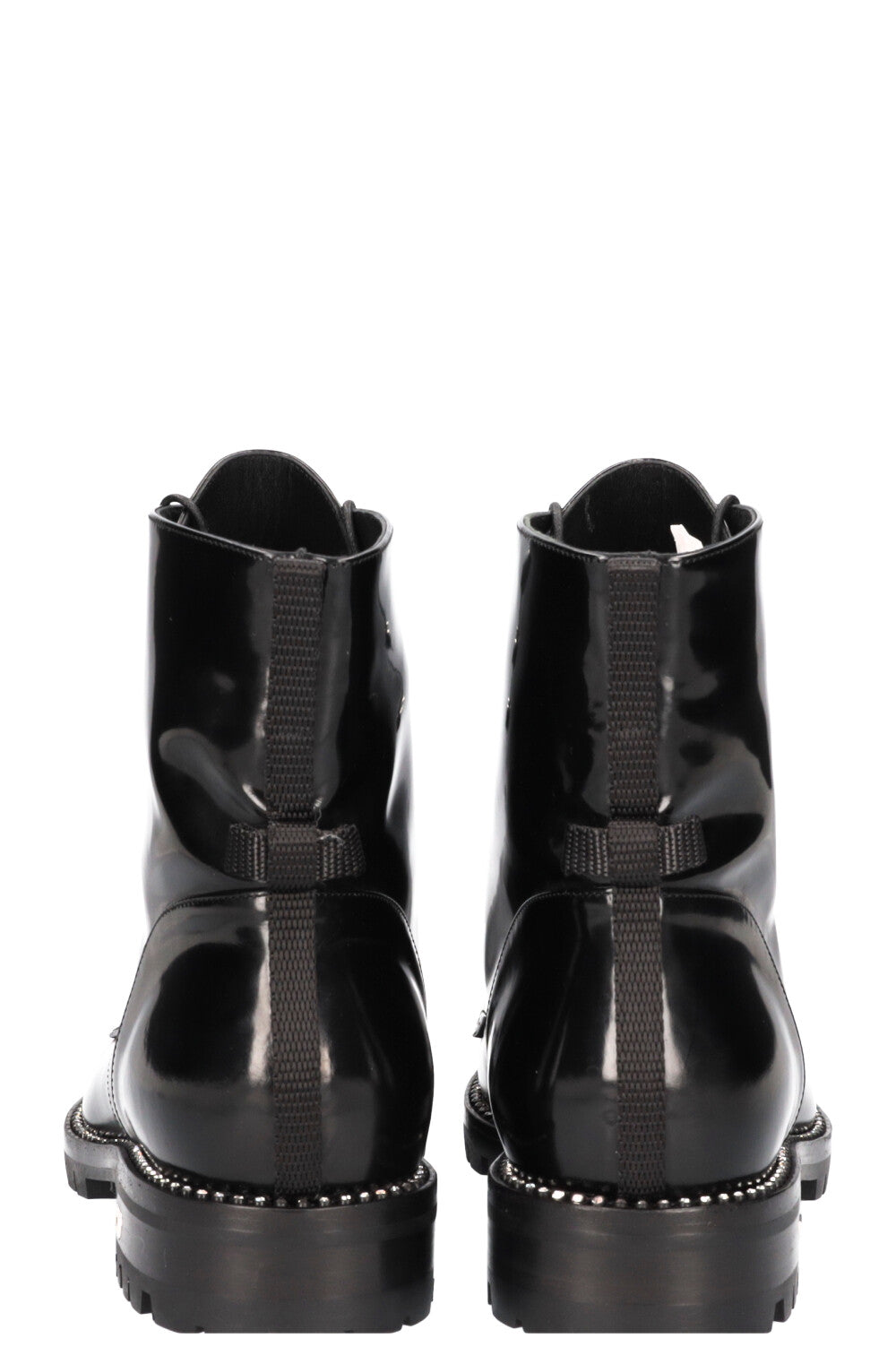 CHRISTIAN DIOR patent leather boots