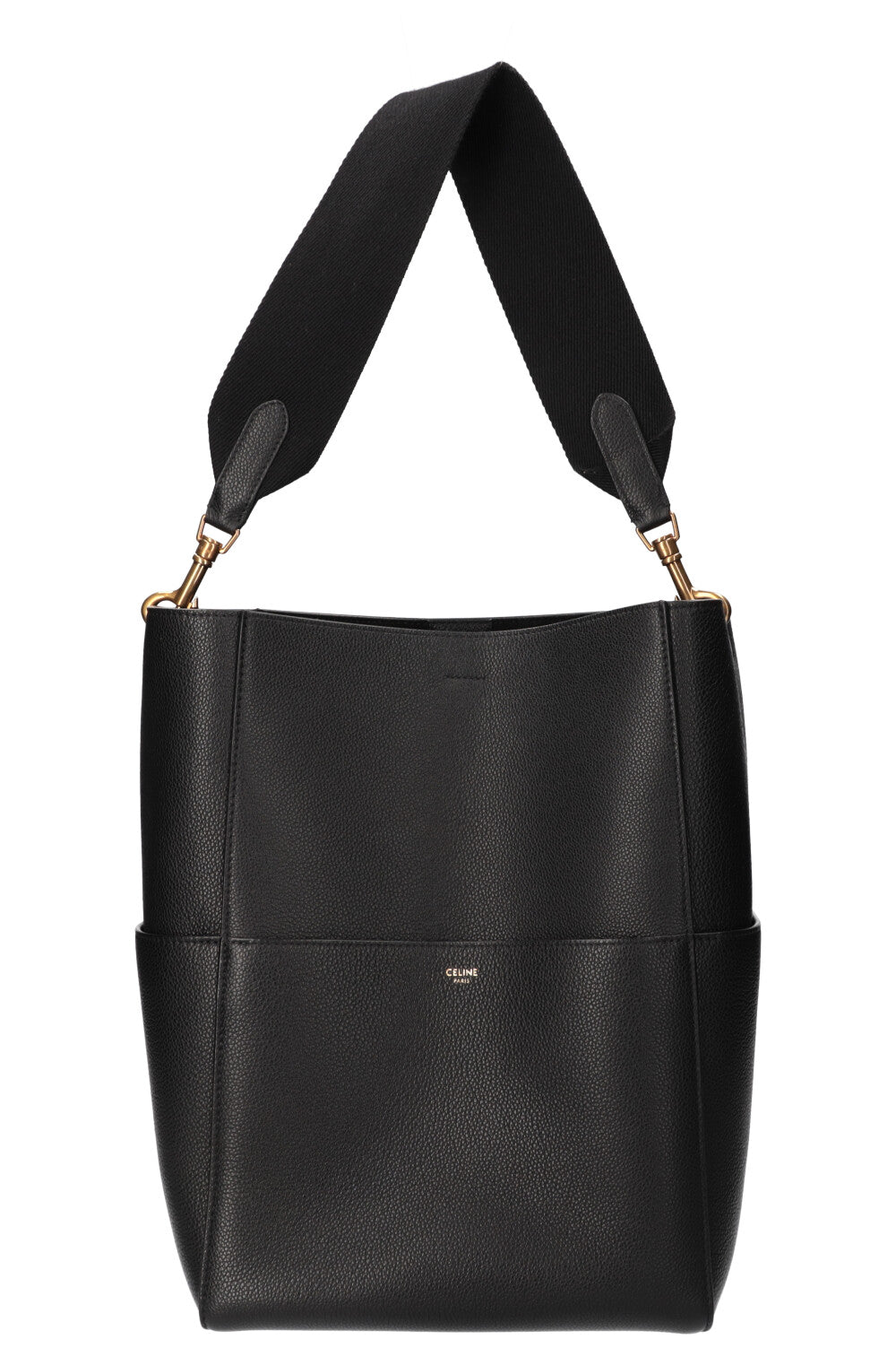 CELINE Seau Sangle Bag Black – REAWAKE