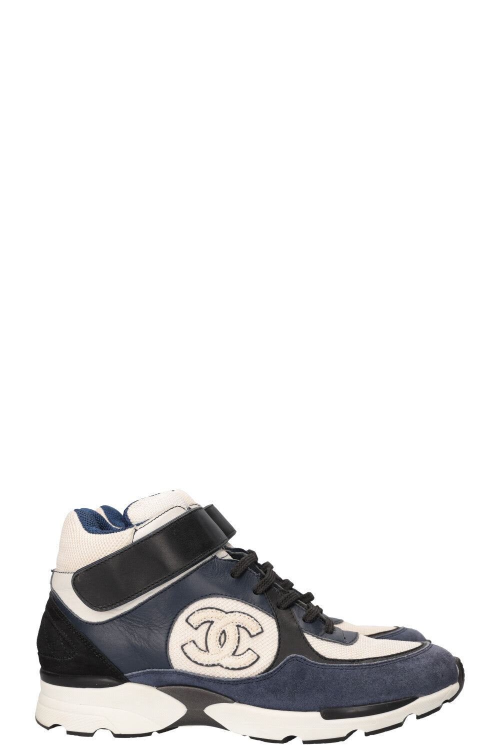 CHANEL High Top CC Sneakers