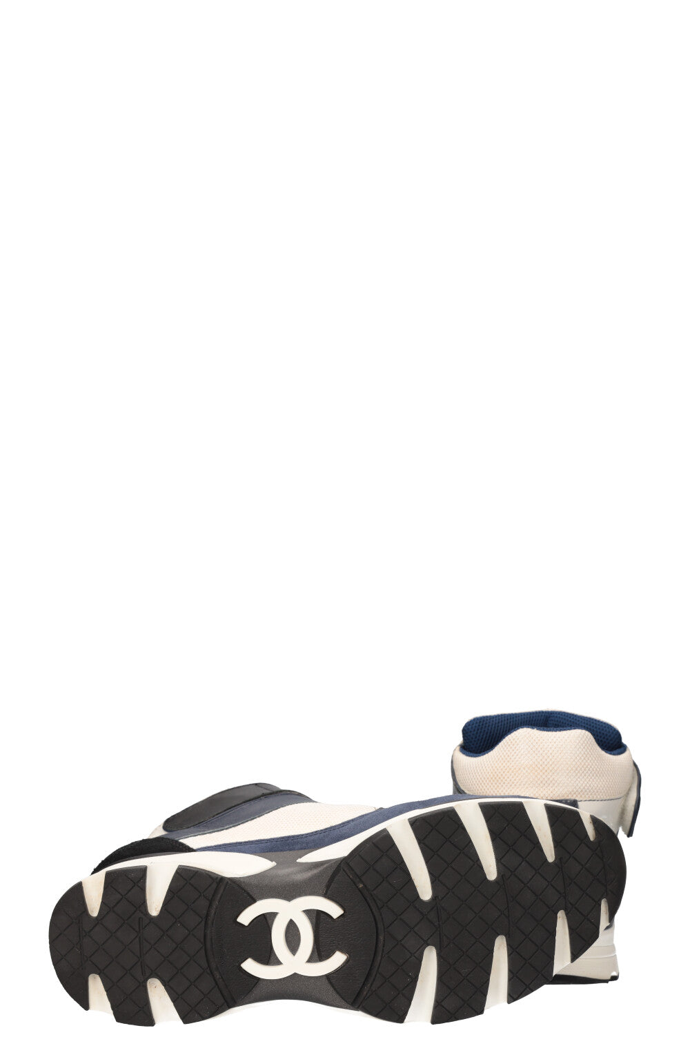 CHANEL High Top CC Sneakers