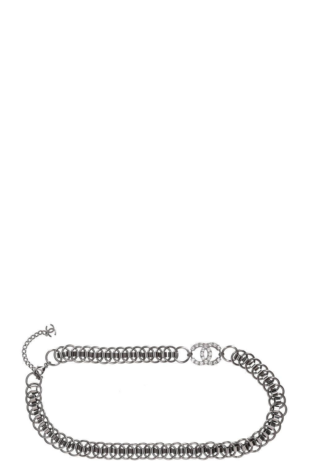 Chanel silver belt outlet