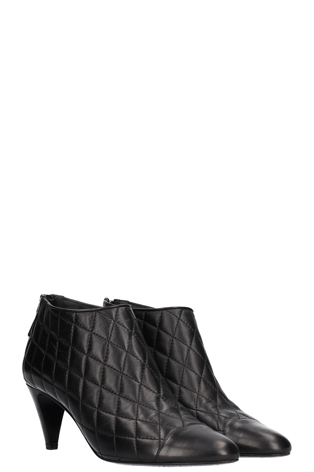 Chanel quilted best sale booties