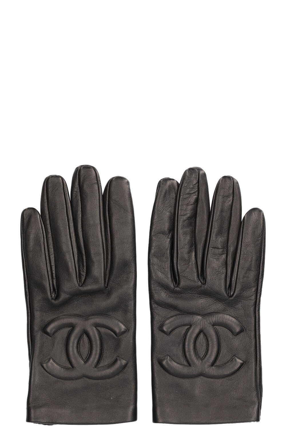 chanel handschuhe damen CHANEL CC Leather Gloves – REAWAKE