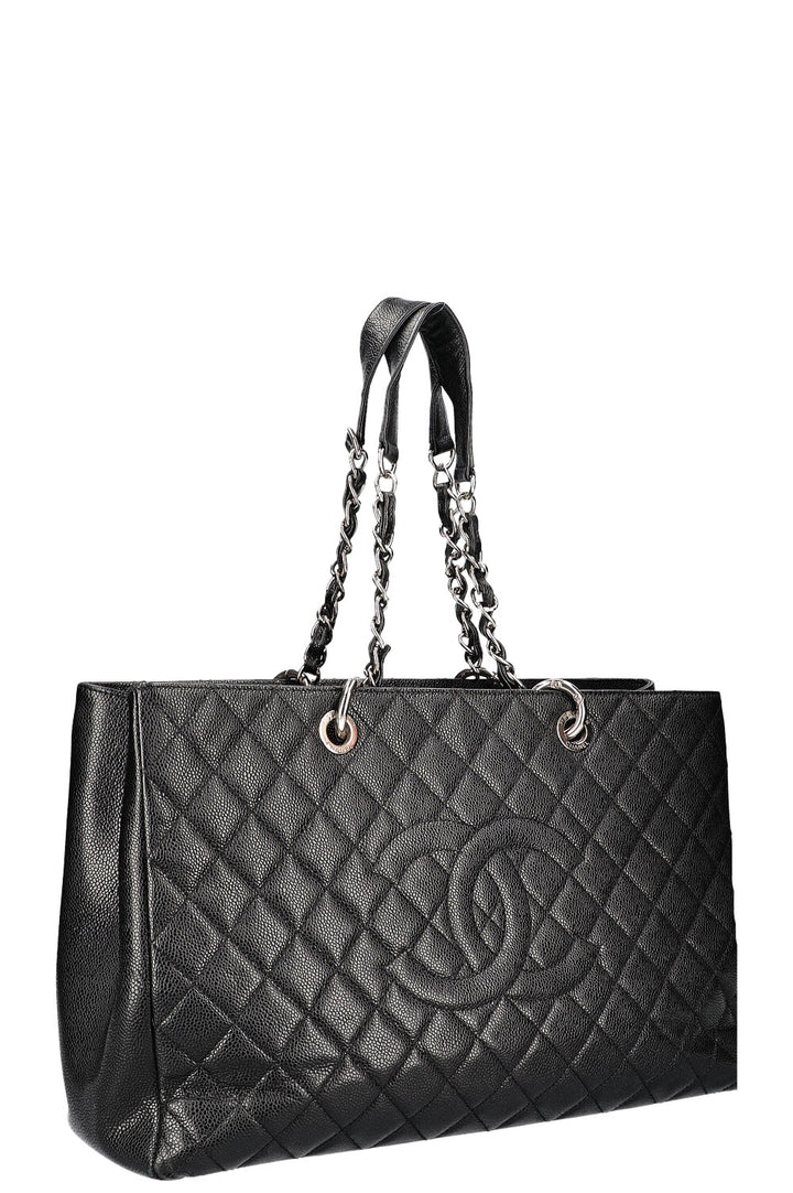 CHANEL GST XL Noir Caviar