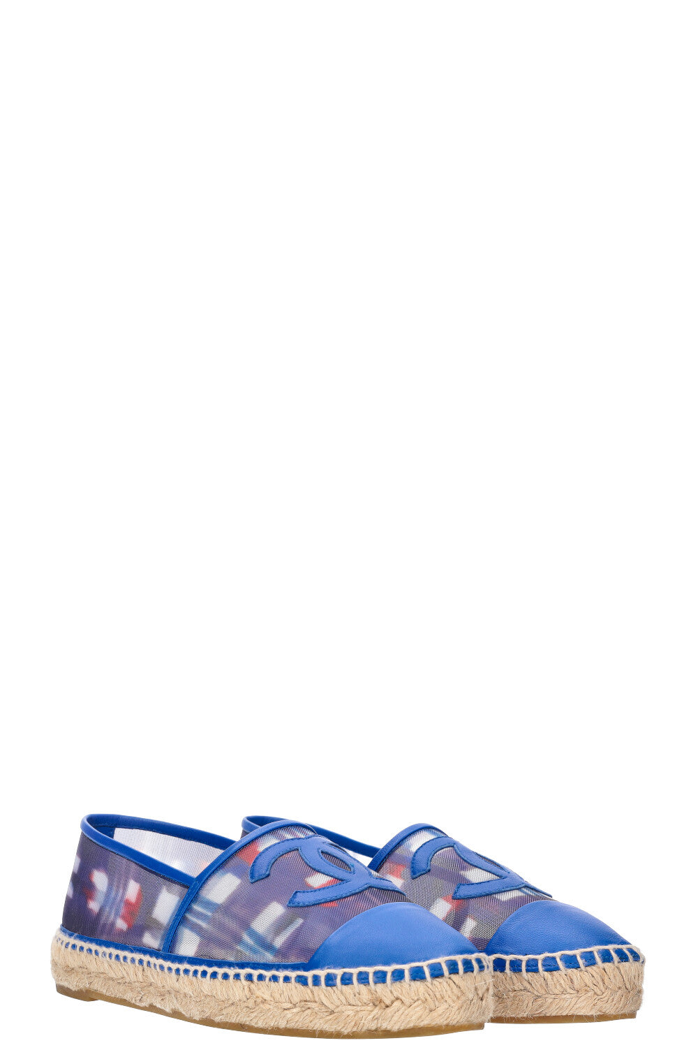 CHANEL Espadrilles Mesh Red Blue – REAWAKE