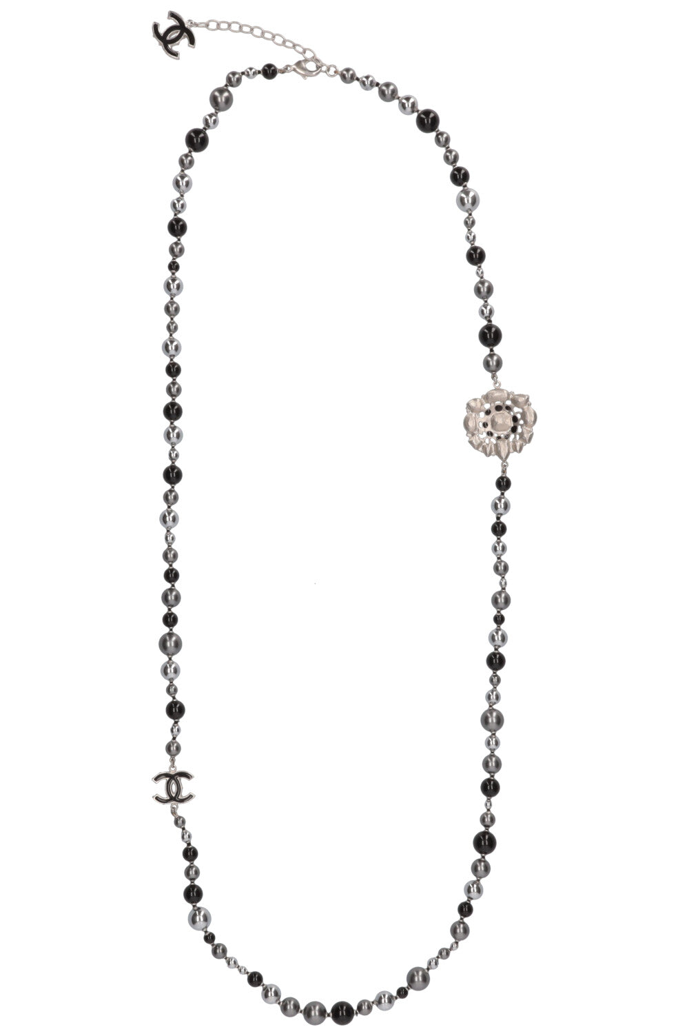 CHANEL Perles & Gripoix Noir B12 A
