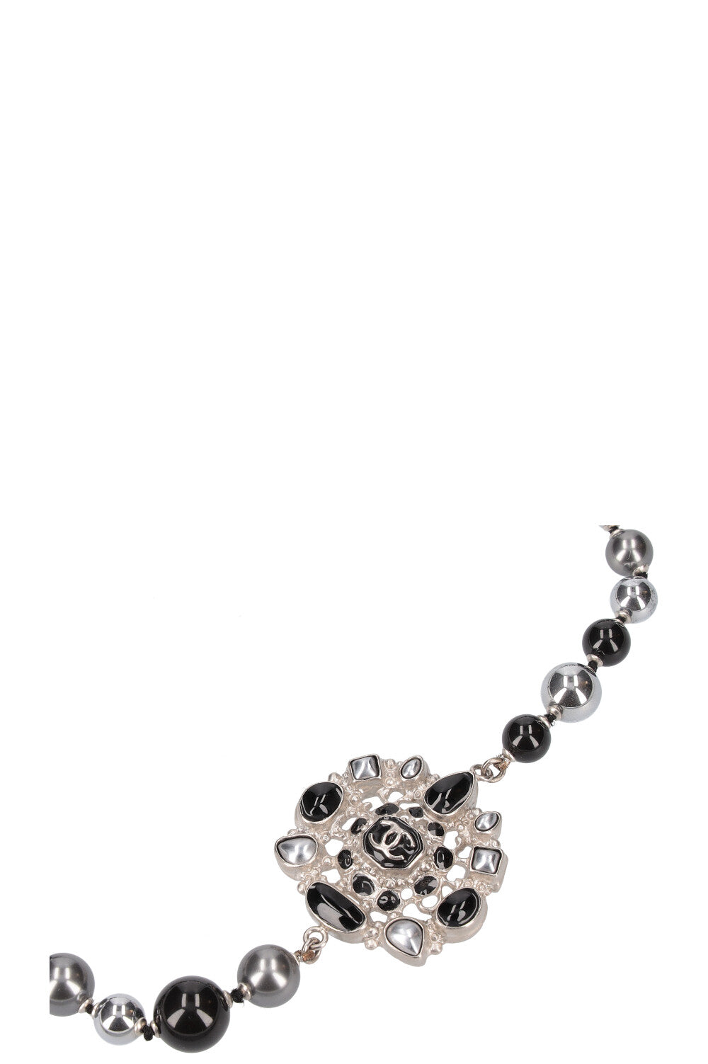 CHANEL Perles & Gripoix Noir B12 A