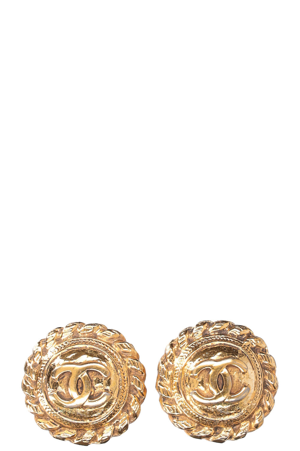 Chanel Gold CC Clips