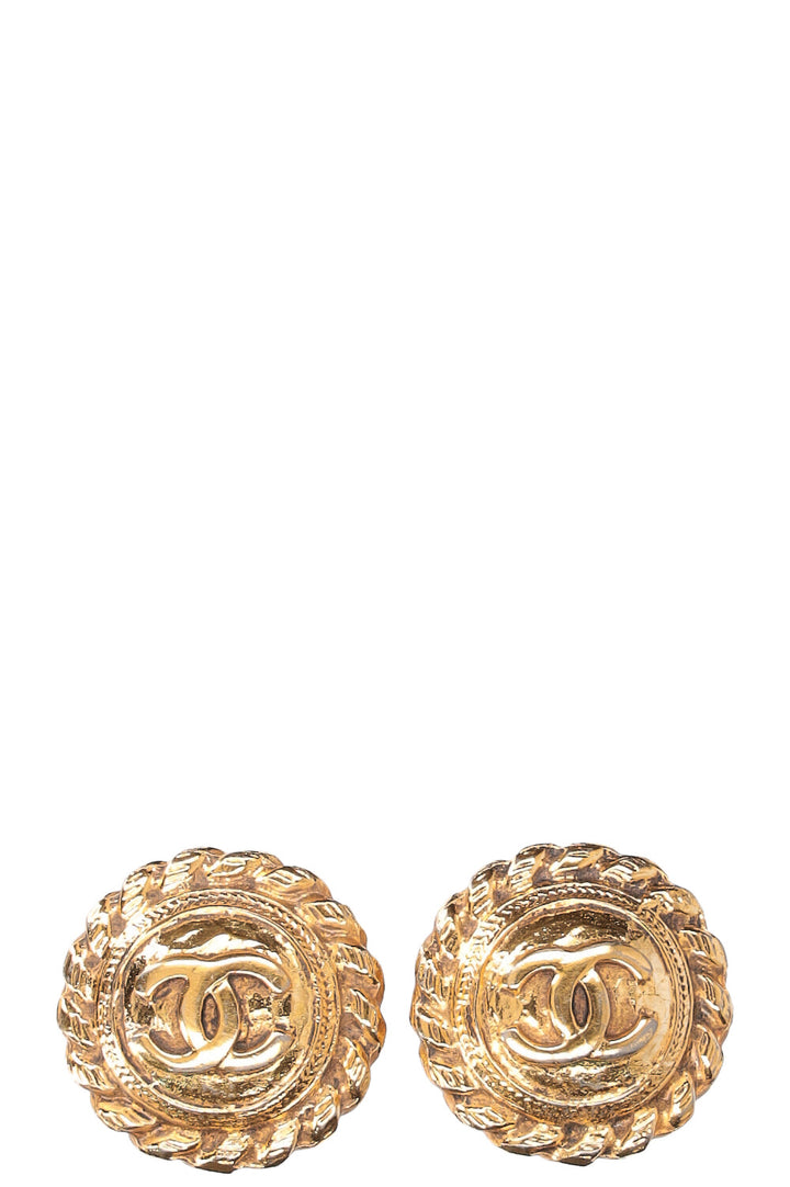 Chanel Gold CC Clips
