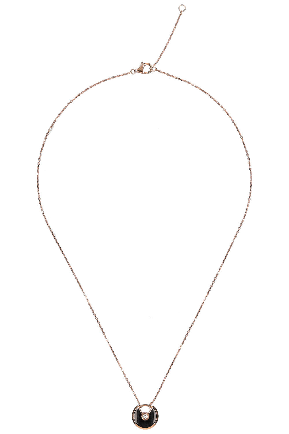 Cartier onyx necklace clearance