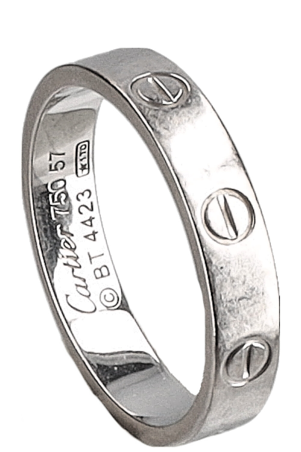 CARTIER Love Ring White Gold REAWAKE