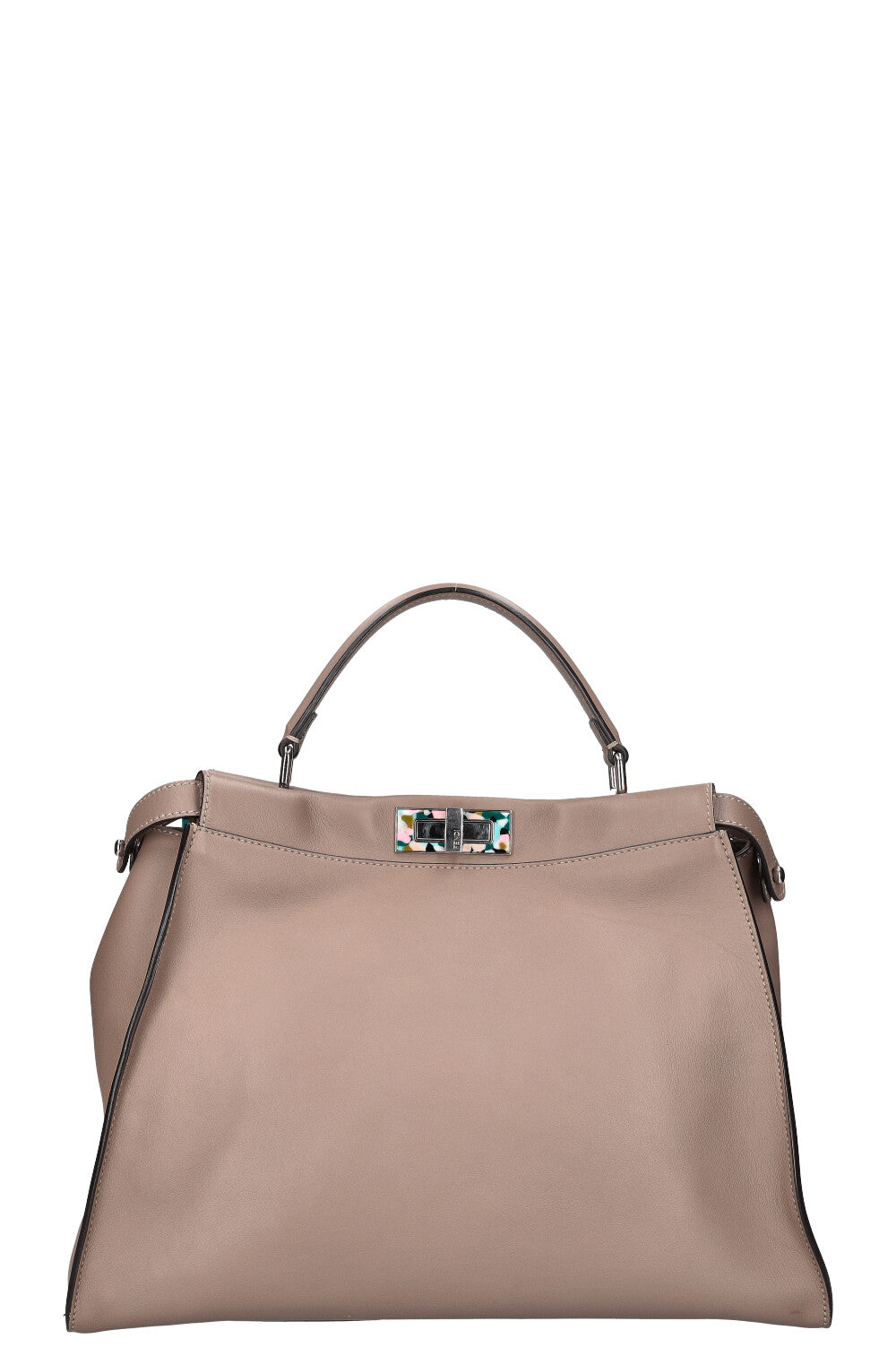 Fendi new arrivals peekaboo taupe