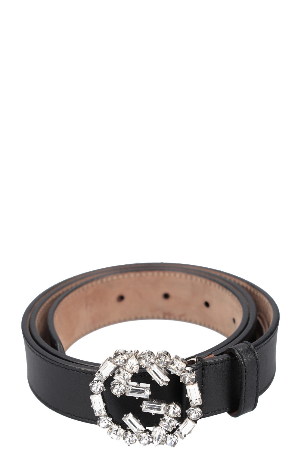 Ceinture en cristal GUCCI GG Noir REAWAKE