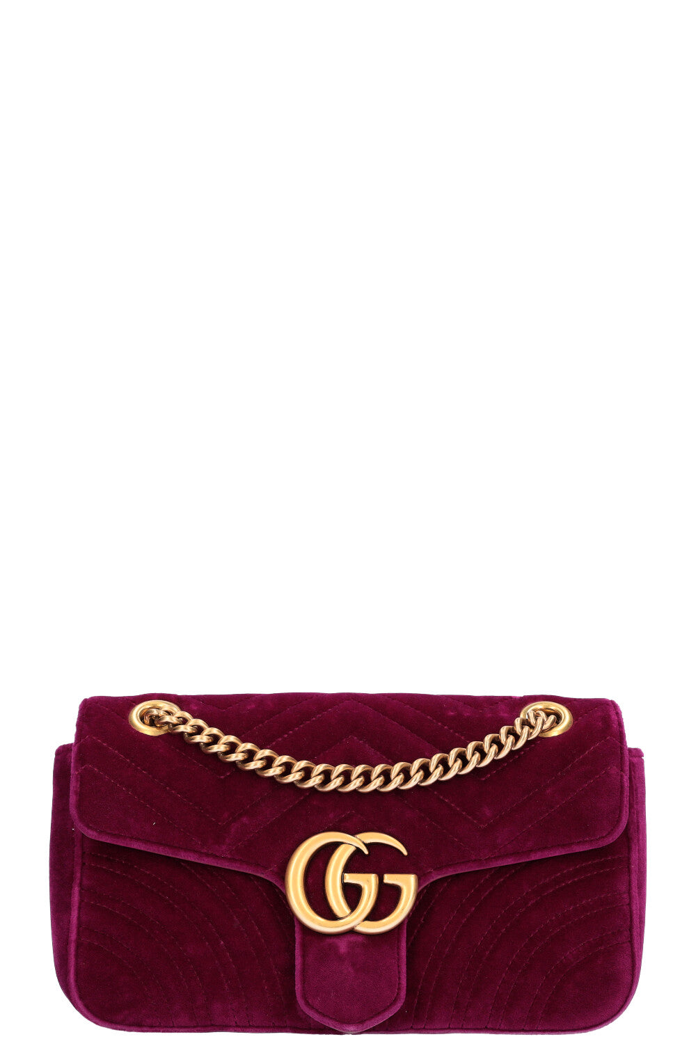 GUCCI Marmont Small Velvet Fuchsia – REAWAKE