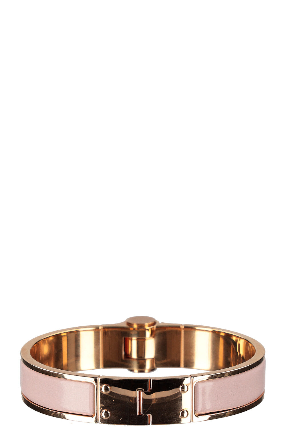 HERMÈS Bracelet Charnière Rose
