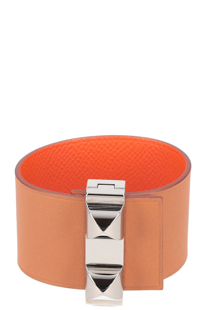 HERMÈS Bracelet Imprévisible Réversible Or Orange
