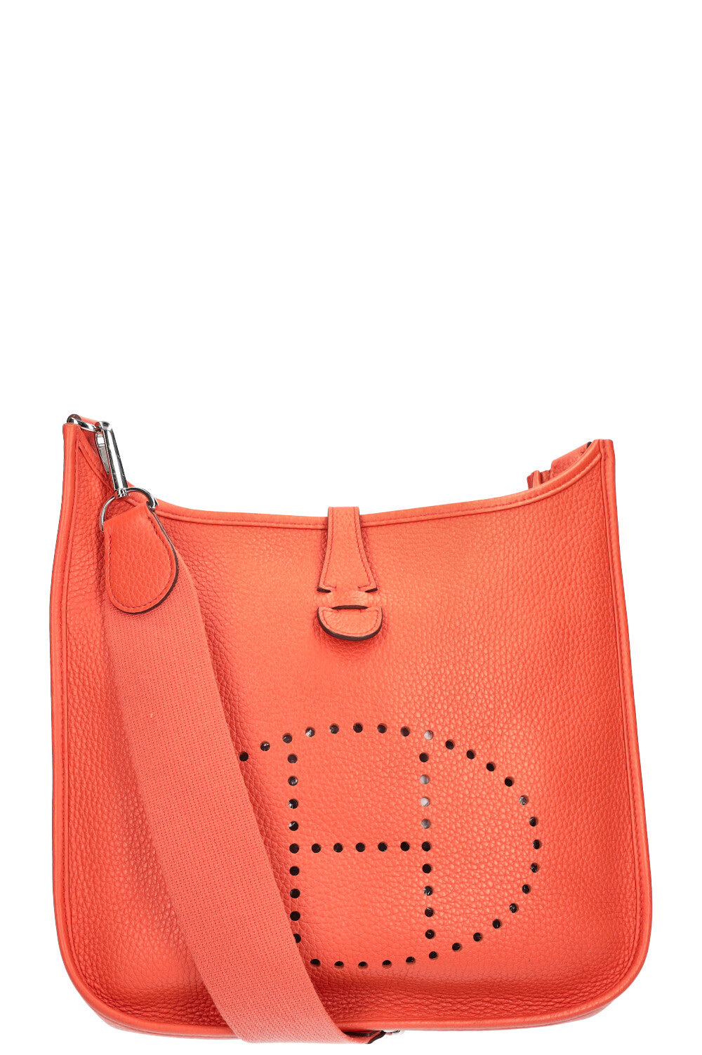 Hermès Massai Hobo Bag Orange Clemence