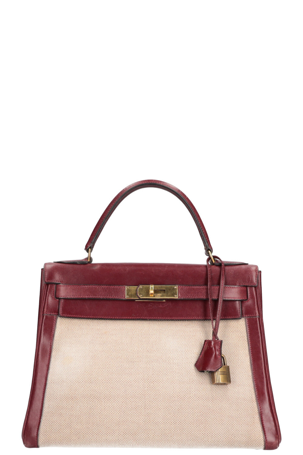 Hermes kelly deals burgundy