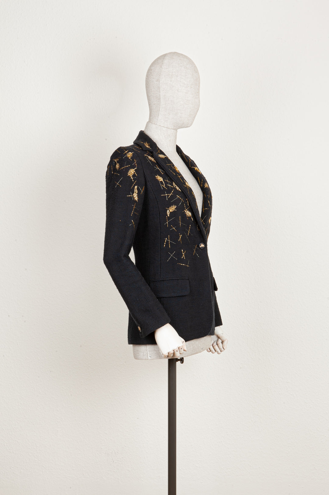CHANEL Ultra Rare Jacket with Sheath of Wheat