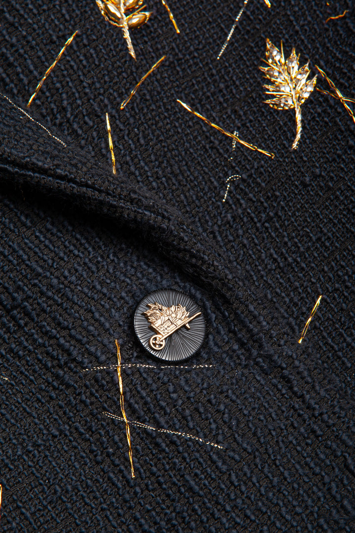 CHANEL Ultra Rare Jacket with Sheath of Wheat