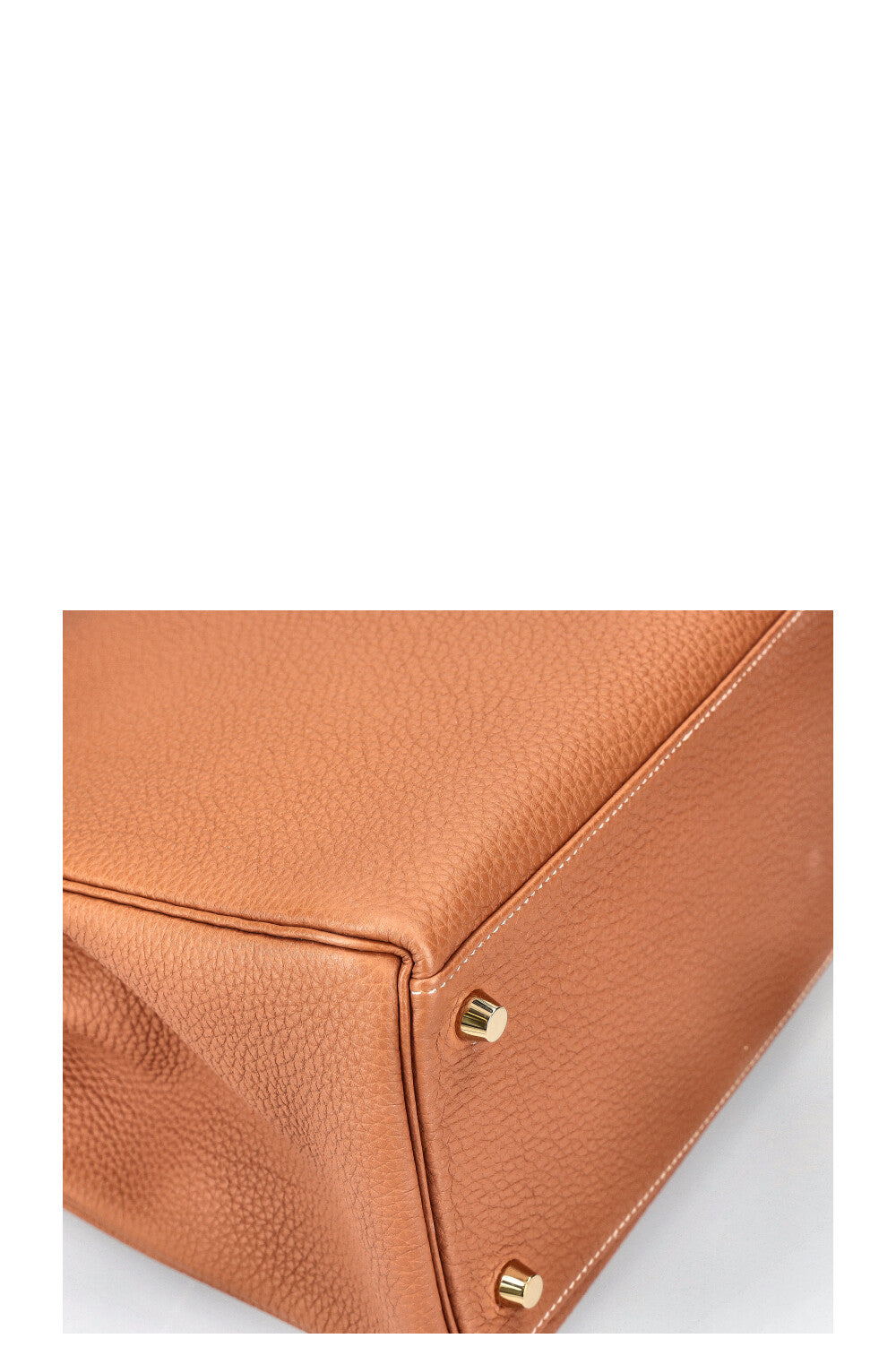 HERMÈS Kelly Retourne 35 Veau Togo Gold