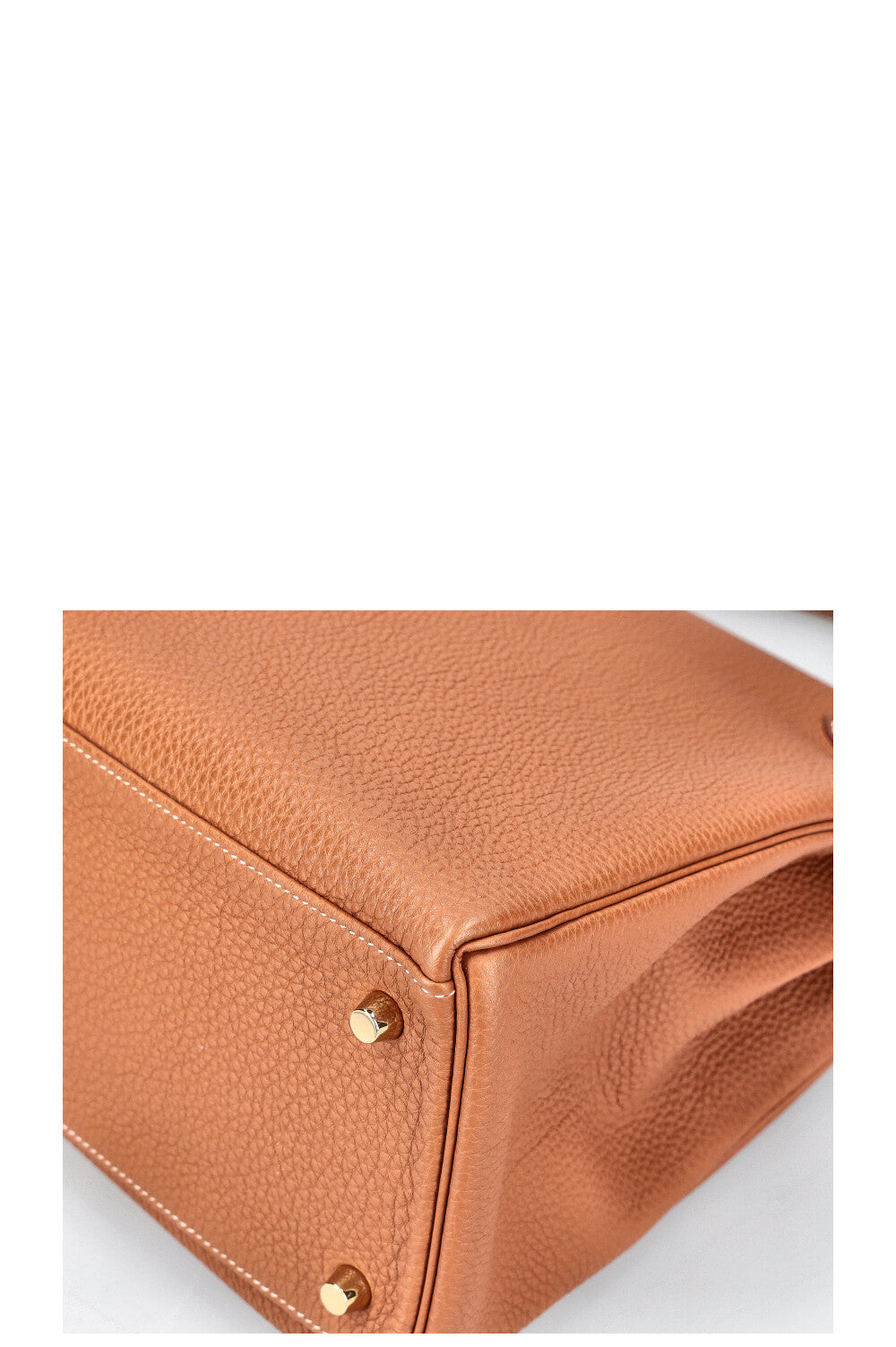 HERMÈS Kelly Retourne 35 Veau Togo Gold