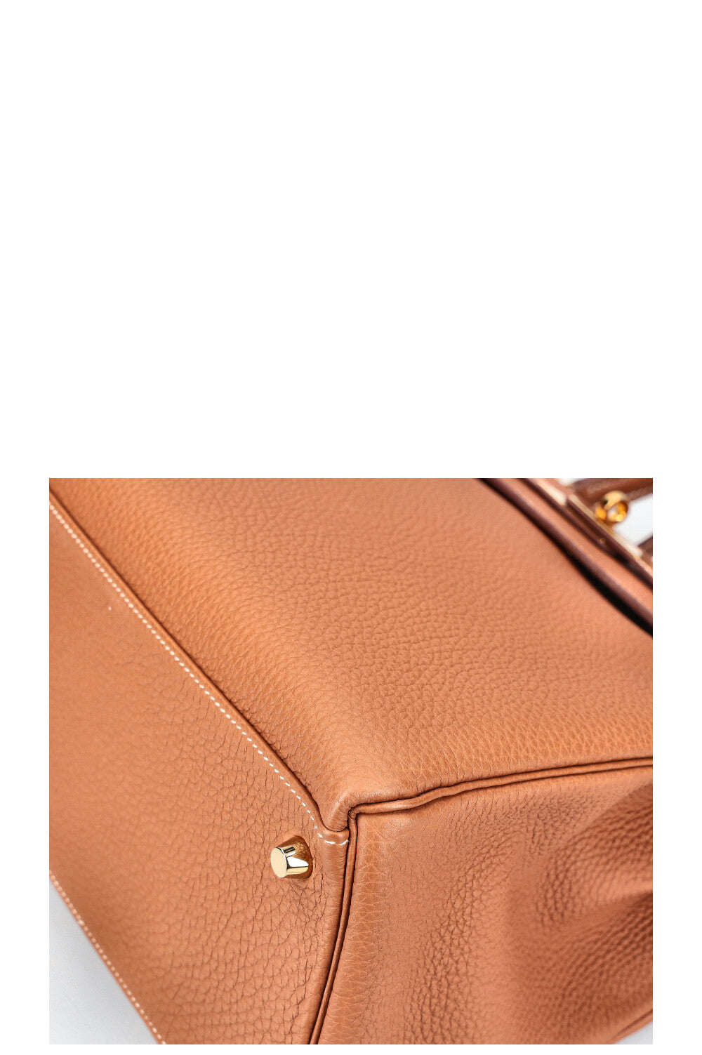 HERMÈS Kelly Retourne 35 Veau Togo Gold