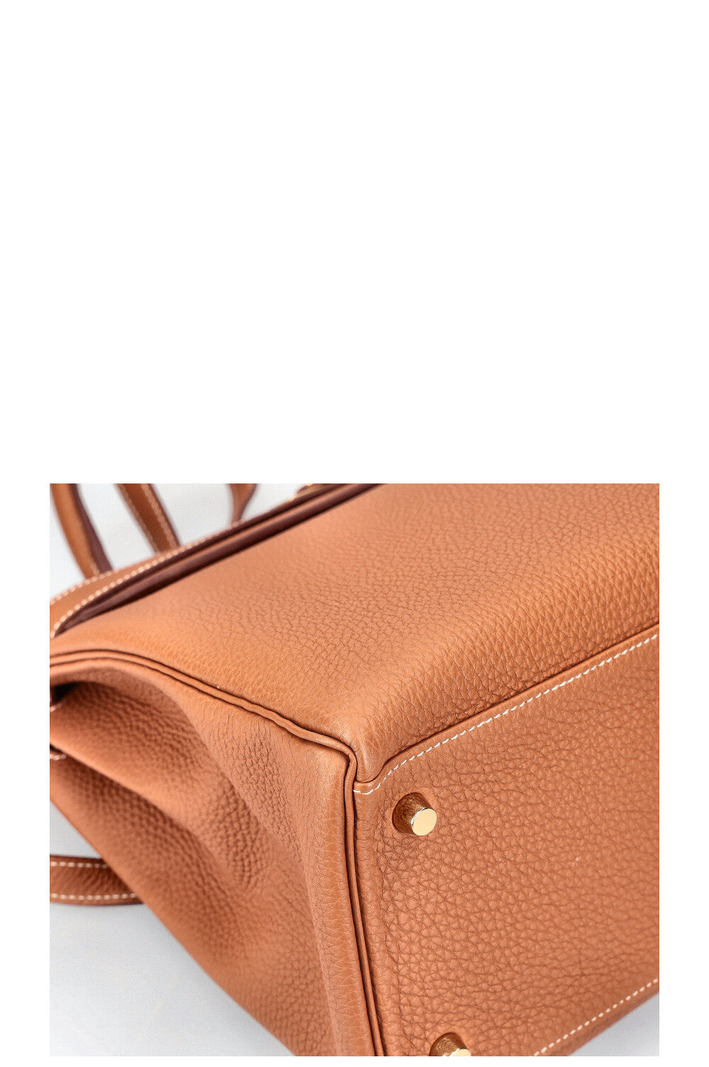 HERMÈS Kelly Retourne 35 Veau Togo Gold