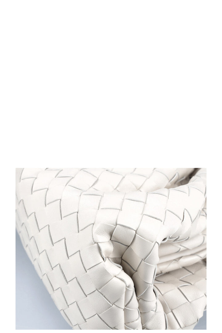 BOTTEGA VENETA The Pouch Intrecciato White