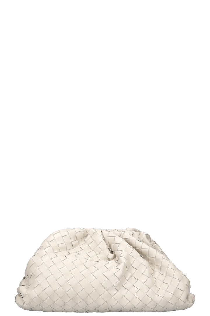 BOTTEGA VENETA The Pouch Intrecciato White