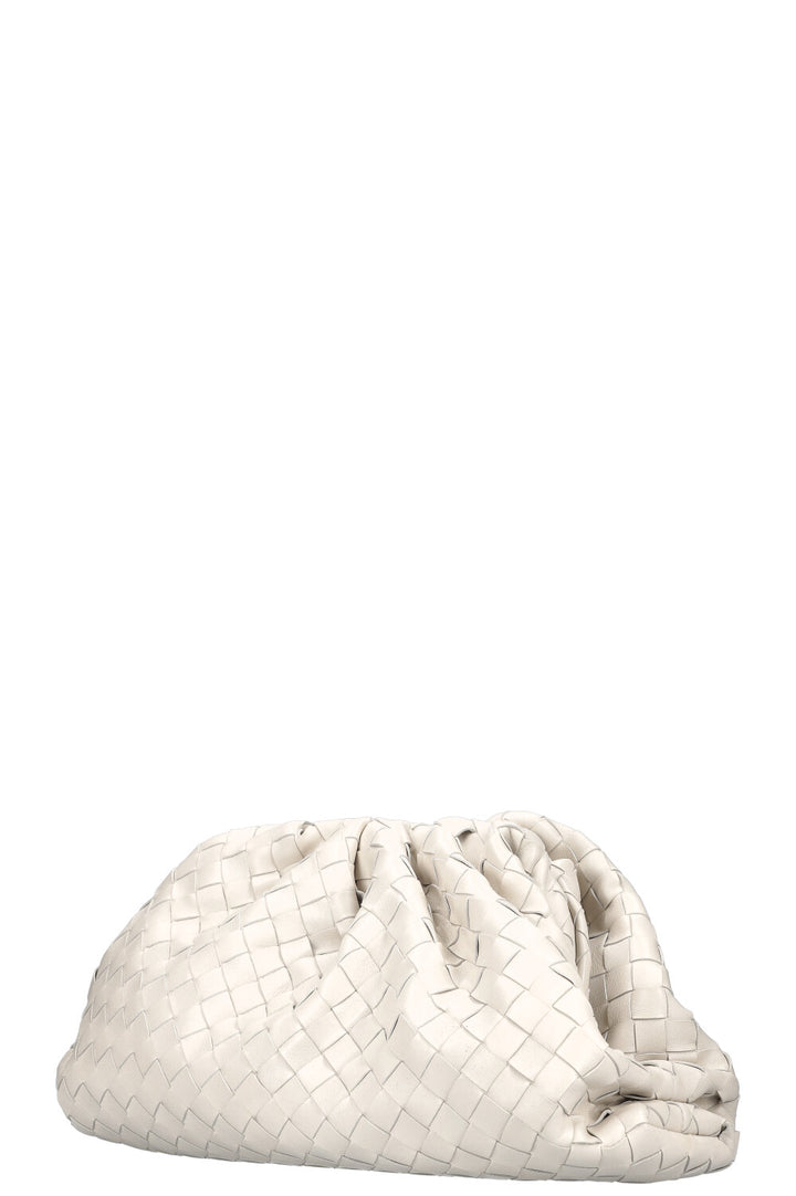 BOTTEGA VENETA The Pouch Intrecciato White