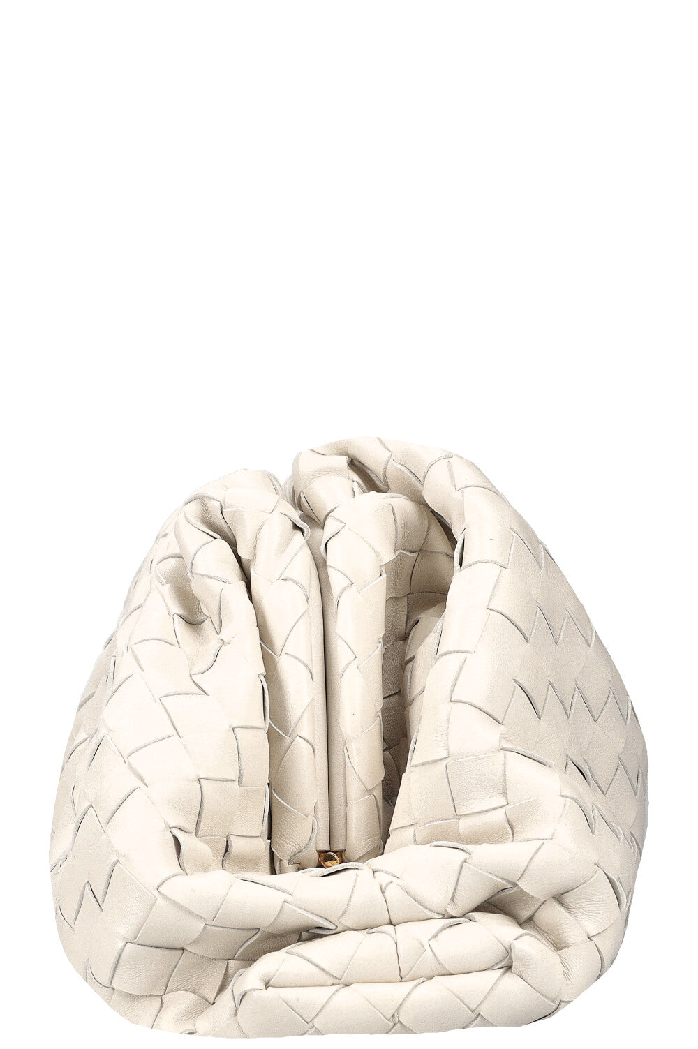 BOTTEGA VENETA The Pouch Intrecciato White