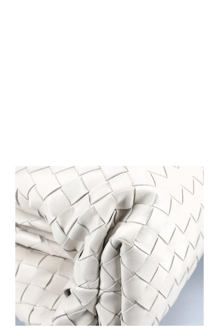 BOTTEGA VENETA The Pouch Intrecciato White