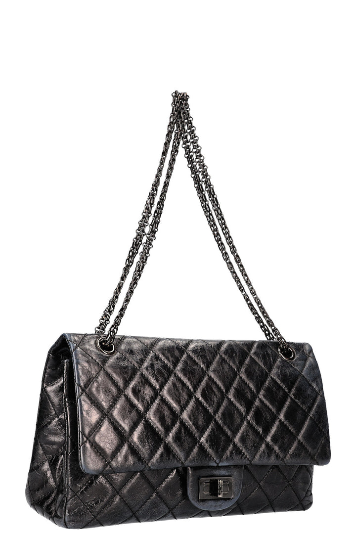 CHANEL 2.55 Maxi Bag Black