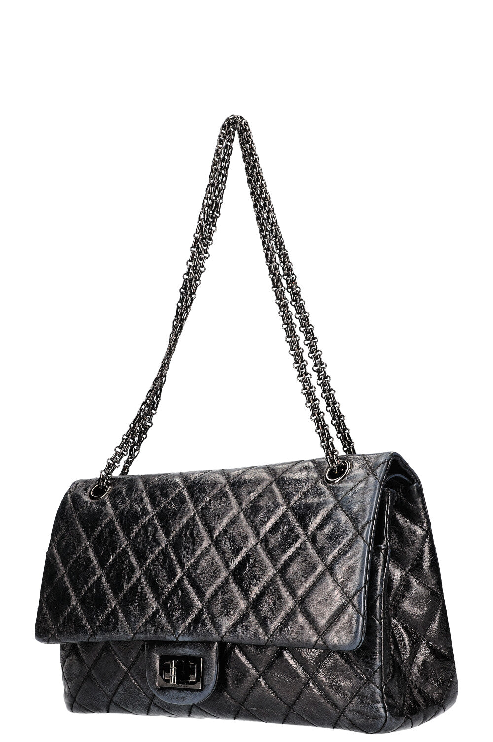 CHANEL 2.55 Maxi Bag Black