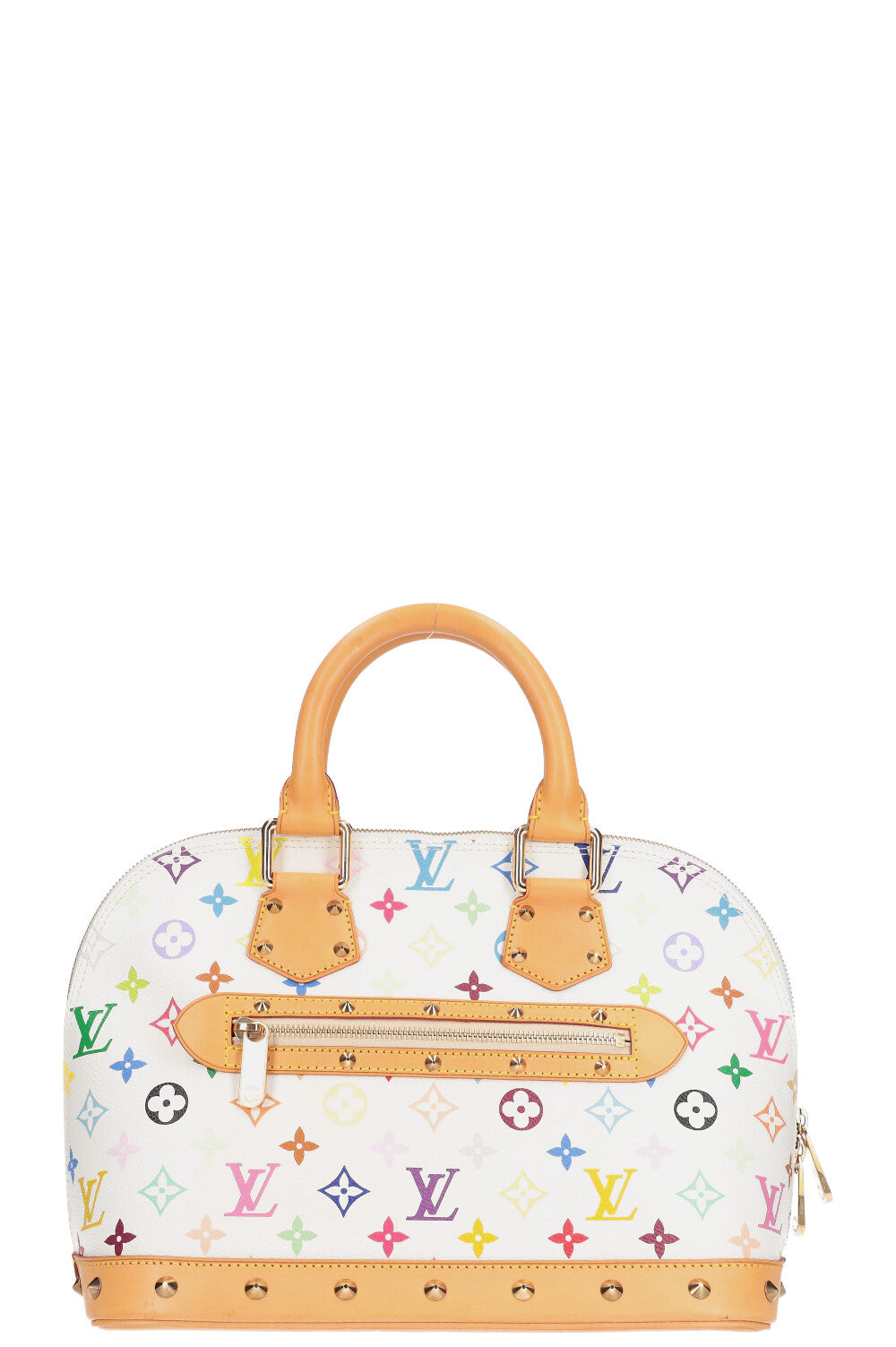 Alma cloth handbag Louis Vuitton Multicolour in Cloth - 33932319