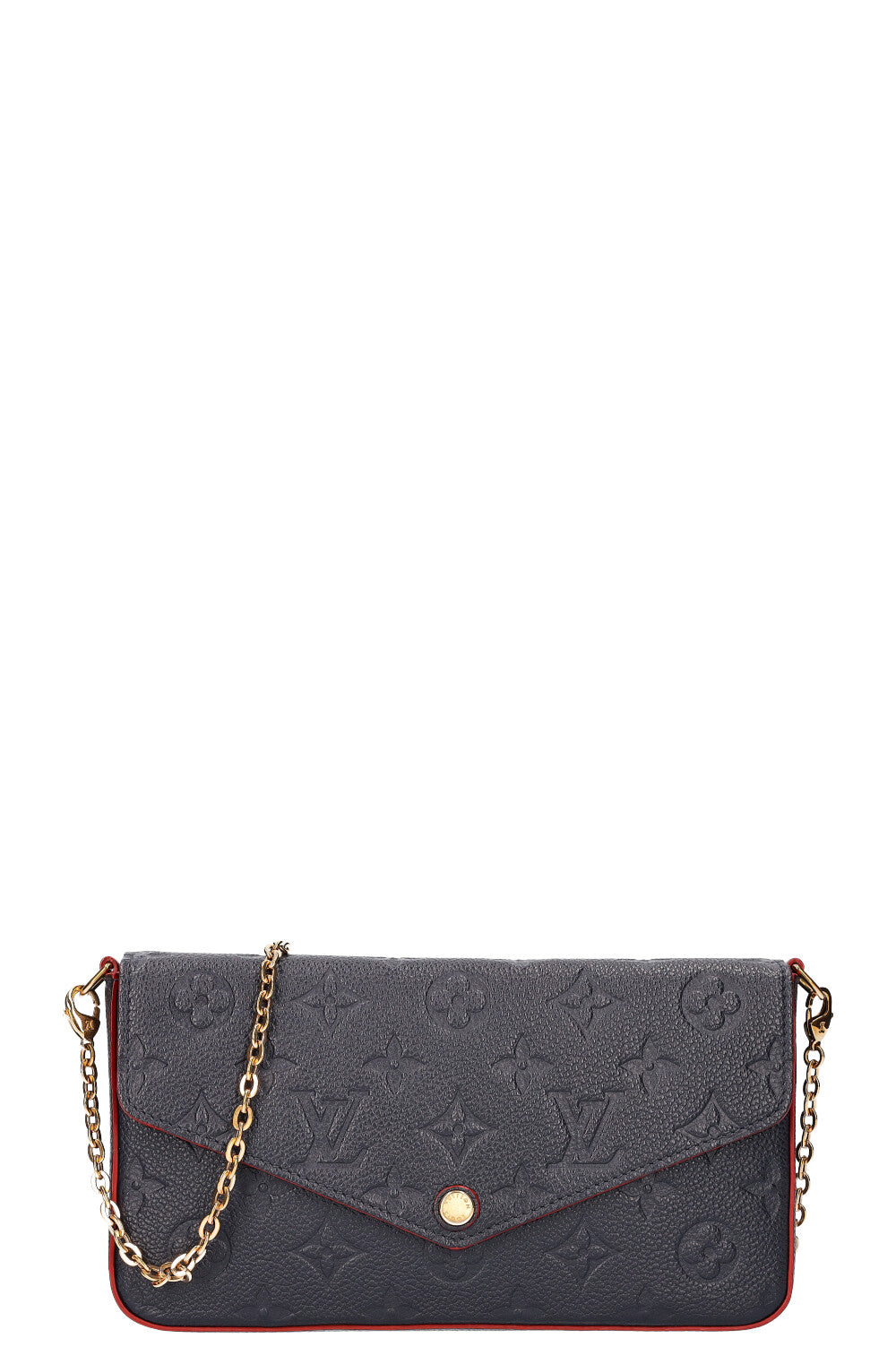 Pochette felicie marine rouge hotsell